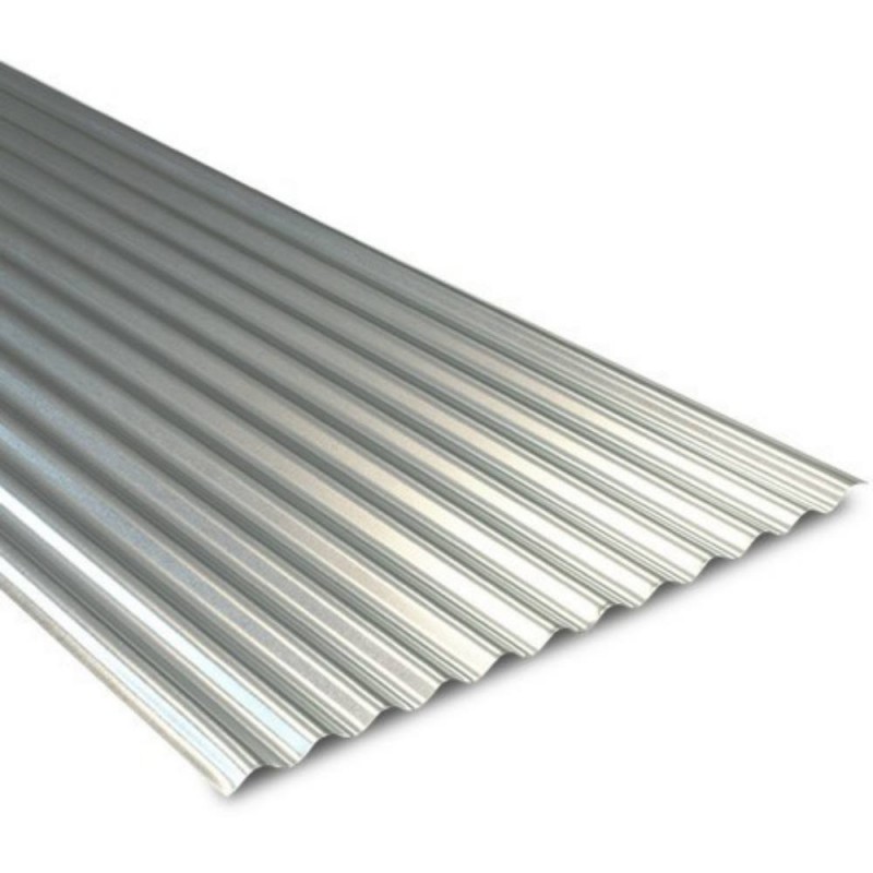 Tôle ondulée galvanisée largeur 90 cm