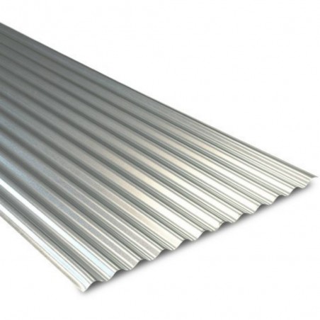 Tôle ondulée galvanisée largeur 90 cm