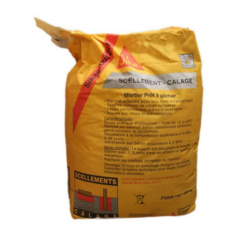Mortier hydraulique Sika grout-217 sac de 25kgs -  - meilleure qualité