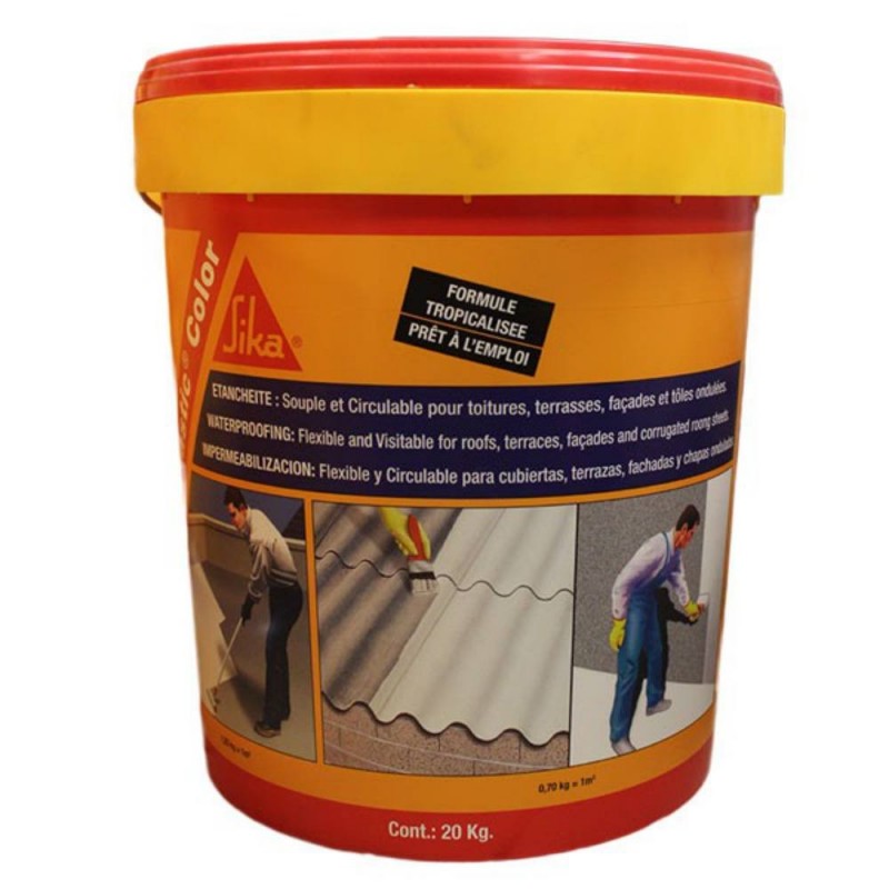 Sikalastic color Etanchéité liquide 20kg -  - meilleure qualité