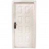 Porte metallique 2050x960 gauche CREAM*