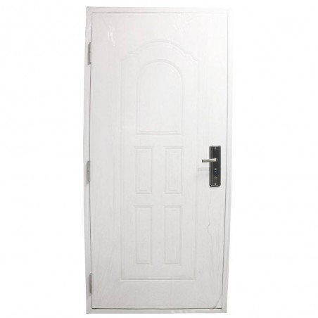 Porte metallique 2050x960 droite CREAM*