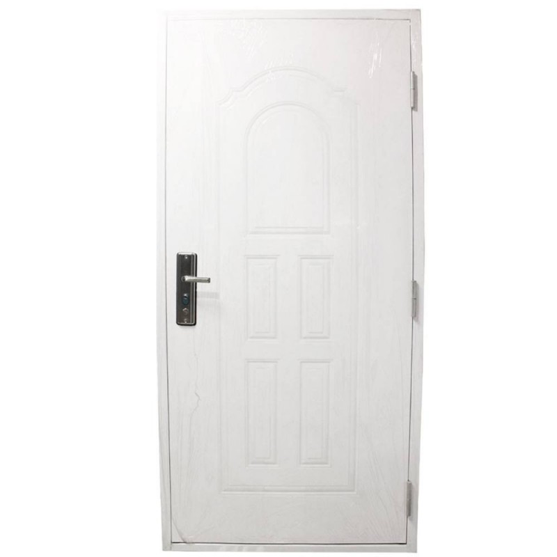 Porte metallique 2050x960 gauche CREAM