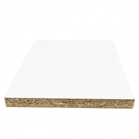 Panneaumélaminé blanc 16 mm 2070x2800x19 mm-5796 m2