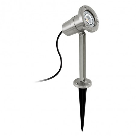 Piquet de terre inox acier Nema GU10 5W H 240 IP54