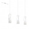 Lot de 3 suspensions Rivato 60W E27 -
