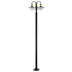 Lampadaire Sirmione noir-doré 60 W