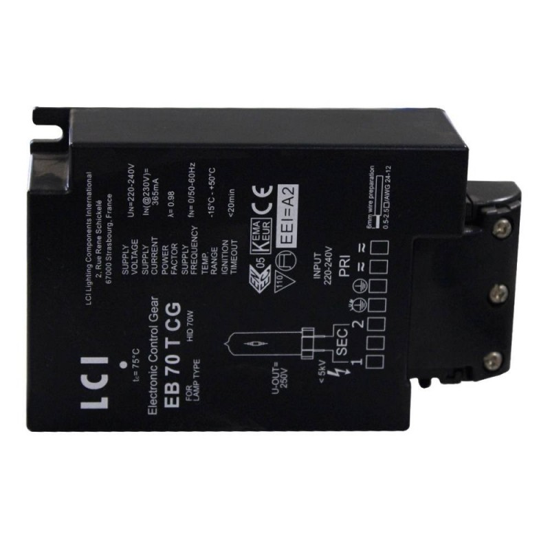 Boitier alimentation pour lampe 70W IM