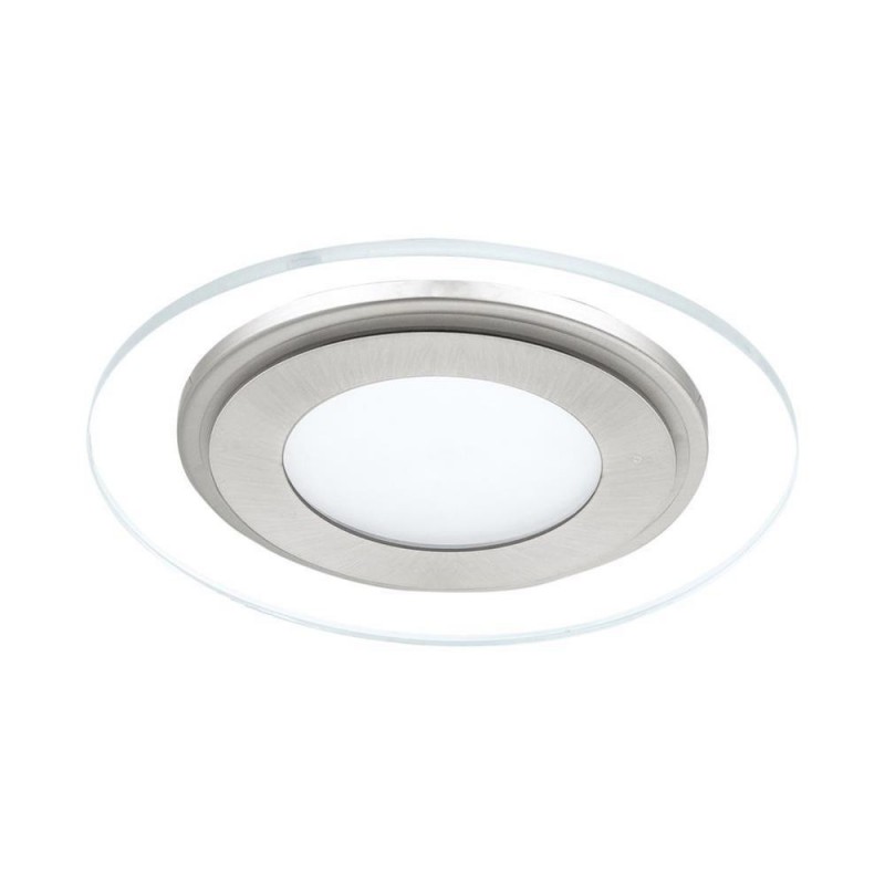 Spot encastrable rond D97mm Pineda 1 en acier chromé IP44