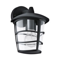 Applique murale Aloria black E27 60W-
