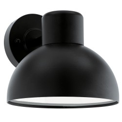 Applique acier noirEntrimo E27 60W max h185 IP44-