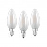 Lot de 3 lampes Led BASECLA 40 4W-827 E14