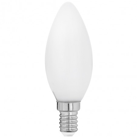Ampoule Led E14 filament milky Ø35 mm