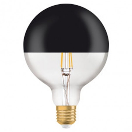 Ampoule Led déco miroir noir E27 7w 8278 220-240V