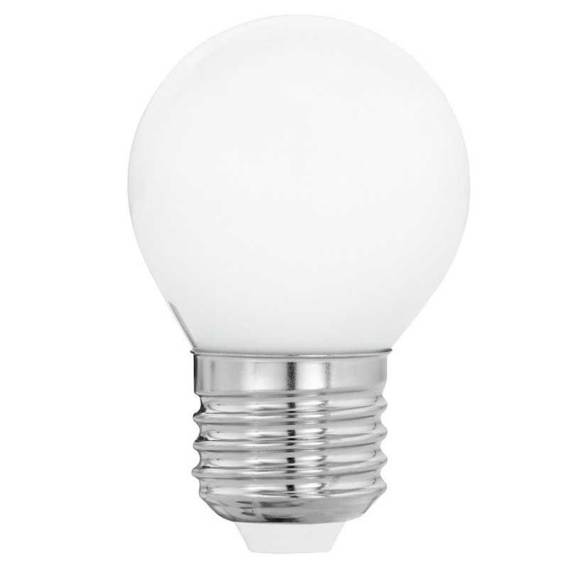 Ampoule Led à filaments Milky extra warm E27 D45 4W