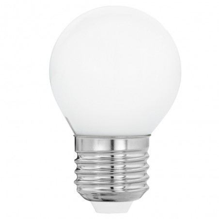 Ampoule Led à filaments Milky extra warm E27 D45 4W