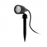 Spot sol à piquet Nema 1 noir GU10 3w