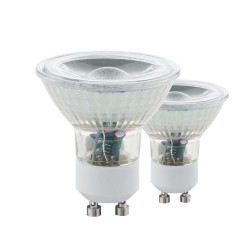 Ampoule Led GU10 4.5W 4000K - Lot de 2