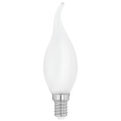 Ampoule Led E14 filaments milky Ø35 extra warm 4W-