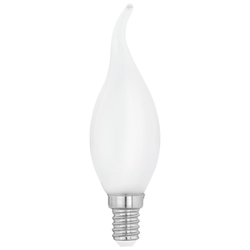Ampoule Led E14 filaments milky Ø35 extra warm 4W-