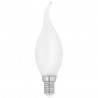 Ampoule Led E14 filaments milky Ø35 extra warm 4W-