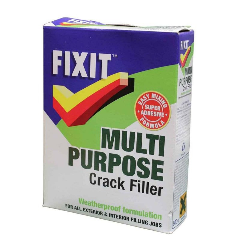 Crackfiller 500 grs Fixit -poudre de rebouchage -  - meilleure qualité