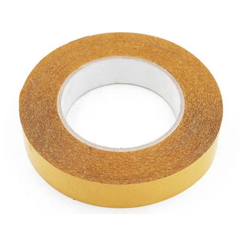 Adhésif double face PP 50mmx20m Jaune*