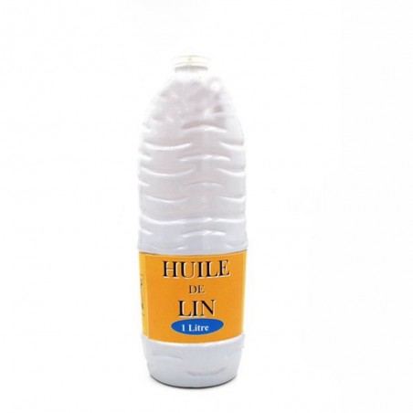 Huile de lin 1Litre Z/C -  - meilleure qualité