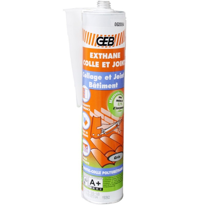 Mastic-colle exthane gris cartouche 300ml -  - meilleure qualité