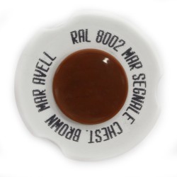 Aérosol 400 ml RAL8002 brun de sécurité