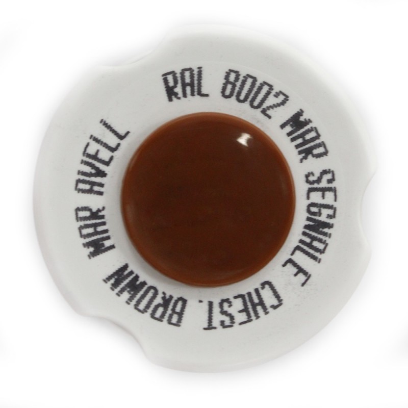 Aérosol 400 ml RAL8002 brun de sécurité