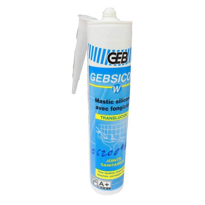 Silicone sanitaire Gebsicone W 310ml translucide -  - meilleure qualité