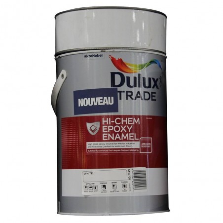 Peinture pour sol Hi-chem epoxy enamel white 5L