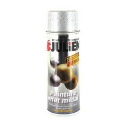 Peinture aérosol effet chromé argenté 400ml