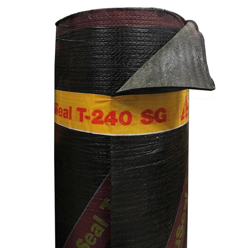 Membrane détanchéité Sika Bituseal T240 rouleau gris de 1mx10m