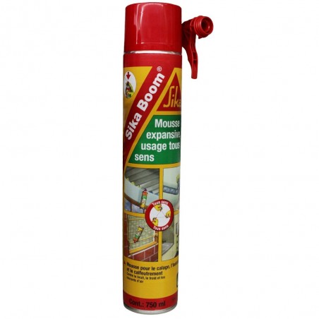 Sika boom 750ml mousse polyuréthane FT