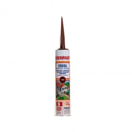 Mastic colle Sticol spécial alu brun 310ml -  - meilleure qualité