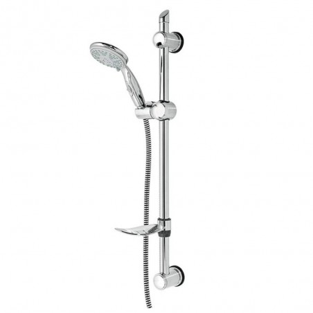 Kit 3 jets barre ventouse d25 chromé *