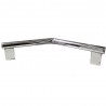 Barre dappui coudée nua laiton chrome