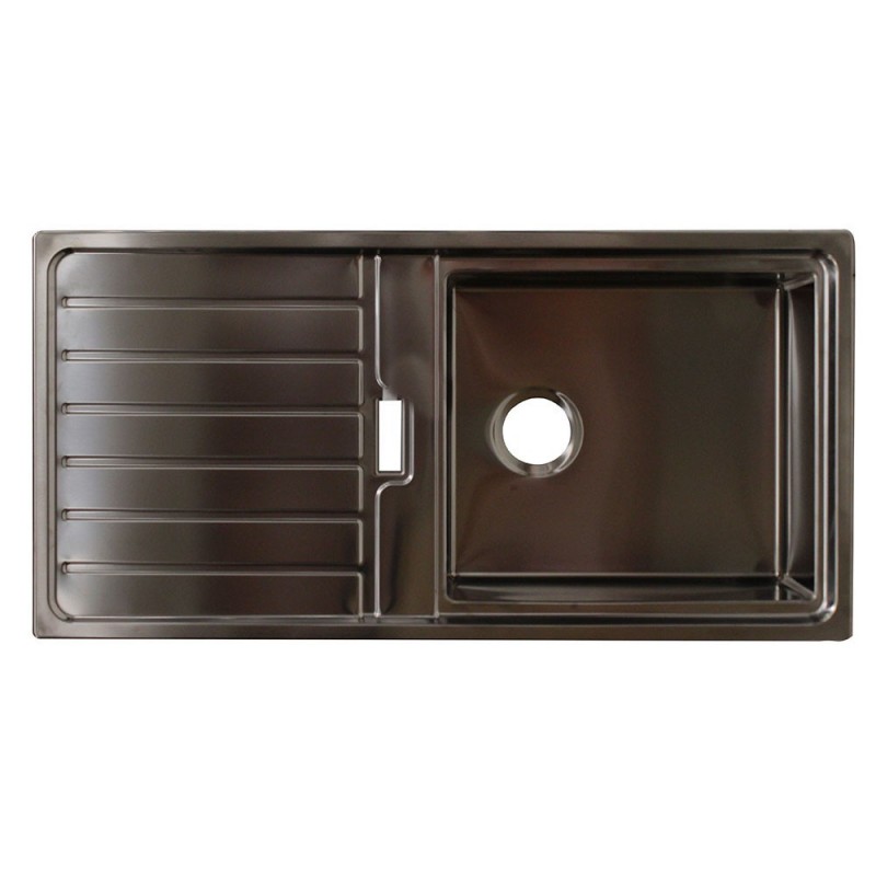 Evier à encastrer 1 bac Fusion 1051000x500x200 poli