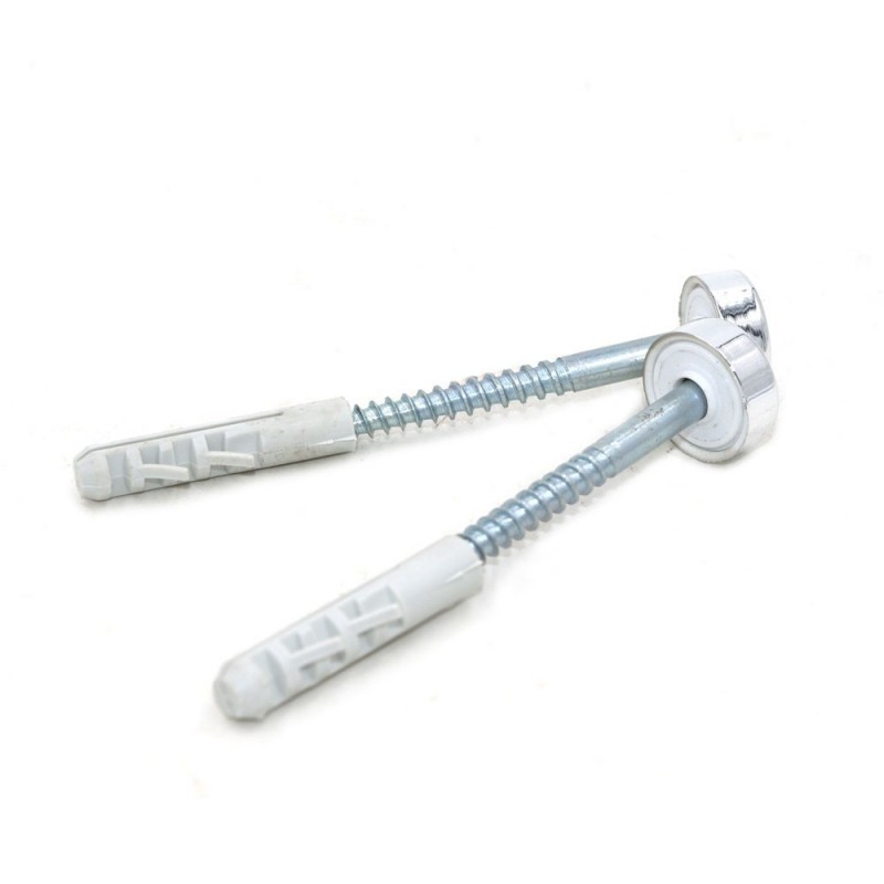 Vis + cache tête laiton 6x60 *