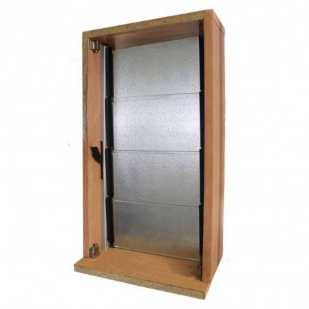 Naco aluminium 8 lames 1.14m (la paire)