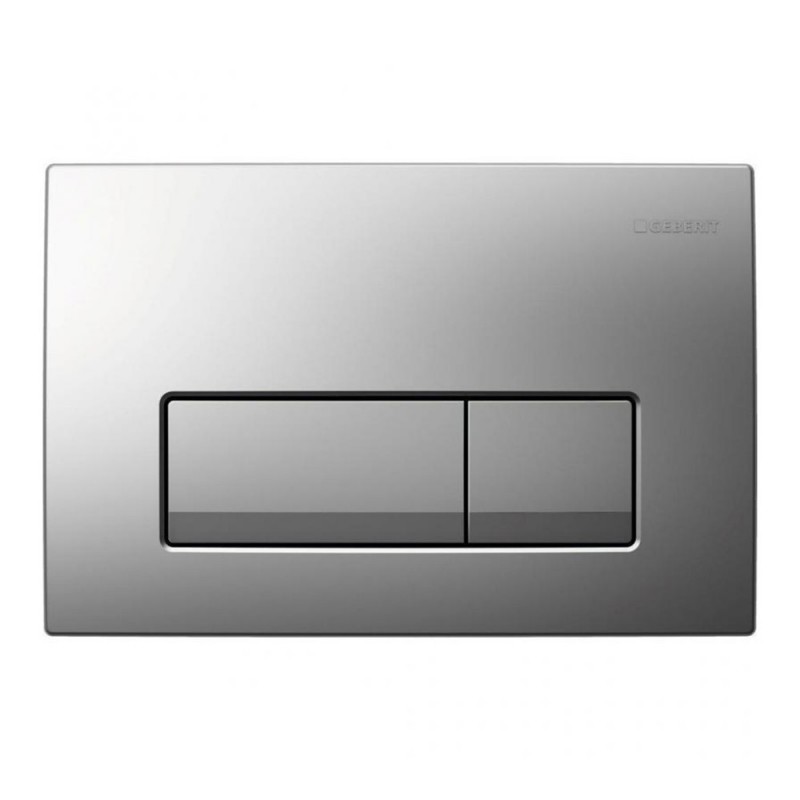 Geberit plaque Delta51 chrome mat
