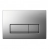 Geberit plaque Delta51 chrome mat