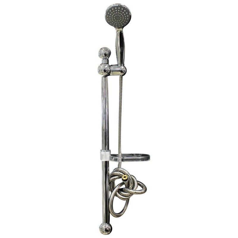 Barre de douche avec flexible et douchette Verdi