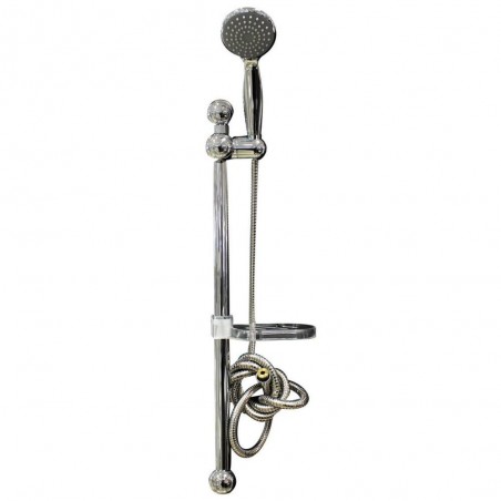 Barre de douche avec flexible et douchette Verdi