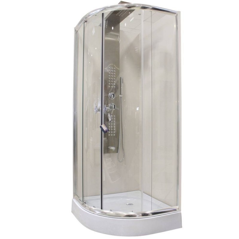 Cabine SLT-F-1-80 80x80xH195 (2 elts)