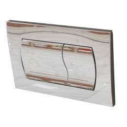 Plaque 52B dual chromé