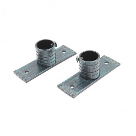 Support tube 650 vert vieilli