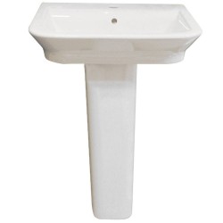 Lavabo à colonne Gap 600x470 mm